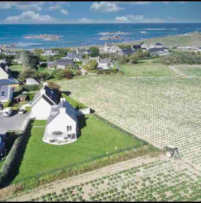 Villa Ty Loc Poulfoen Plouescat Esterno foto